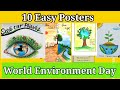 10 effective posters on world environment day 2024