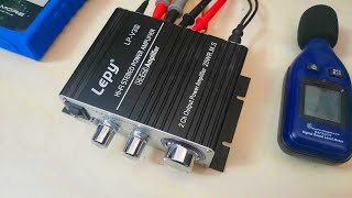 Lepy LP-V3s: Amplifier Review and Objective Performance