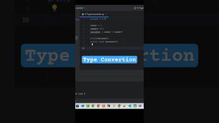 🔁 Python Type Conversion Explained in 30 Seconds! #learnpython #coding #functionparameters