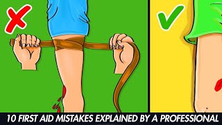 10 First AID Mistakes Explained by a Professional 🔥 Slimeplihow