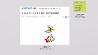 新闻故事《假信用卡购物》News story“Shopping with a fake credit card\