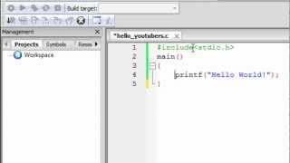 C Programming Tutorial-2: Hello Youtubers!