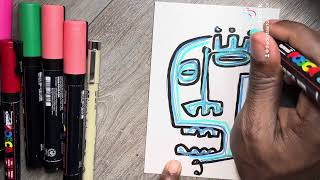 Easy Art Therapy Activities for Mental Clarity | Posca Markers Art Therapy