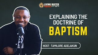 Baptizo - What is the significance of Water Baptism