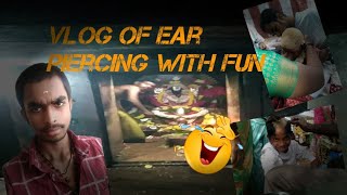 New vlog of ear piercing ceremony with fun 😀👌❤#Shanmukhadreamvlogs#vlogs