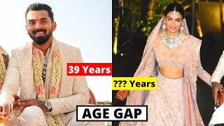 Shocking Age Difference Between Athiya Shetty & KL Rahul | Shocking Age Gap In KL Rahul & Athiya