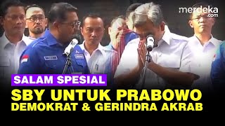 Demokrat Terima Petinggi Gerindra, SBY Sampaikan Salam Spesial Untuk Prabowo