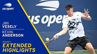 Jiri Vesely vs Kevin Anderson Extended Hightlights | 2021 US Open Round 1