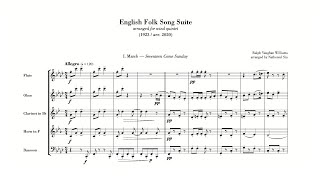 Vaughan Williams: English Folk Song Suite (arr. for wind quintet)