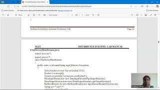 Distributed Systems Lab Session 4 DNS & ChatServer