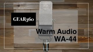 Warm Audio WA-44 Ribbon Microphone - Gear360 at Front End Audio