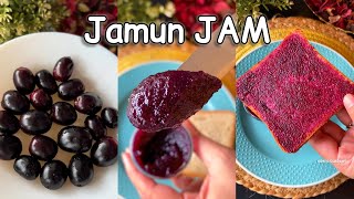 Jamun Jam Recipe | Java Plum Jam Recipe | How to Make Jamun Jam | Homemade Ham | Jamun Fruit Jam