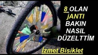 DÜZELMESİ İMKANSIZ BİSİKLET JANTI BAKIN NASIL DÜZELTTİM !