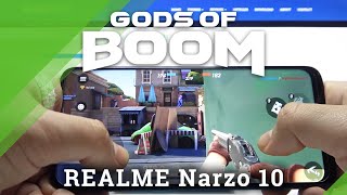 Gods of Boom GamePlay on REALME Narzo 10 – Test Gaming Performance