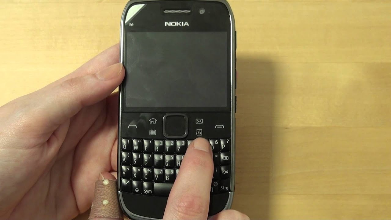 Nokia E6 Test Erster Eindruck Youtube