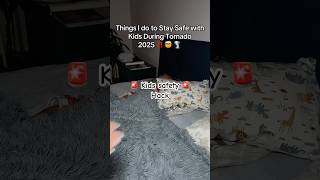 Things I do to stay safe with kids Tornado 2025 #tornado #childsafety #flood #safety #momhack #safe