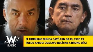 Gustavo Bolívar responde a Bruno Díaz: "el uribismo nunca cayó tan bajo, esto es fuego amigo"