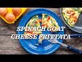 REI Camp Recipes: Spinach Goat Cheese Frittata