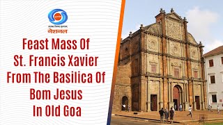 Feast Mass Of St. Francis Xavier From The Basilica Of Bom Jesus In Old Goa