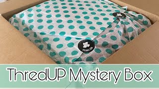 I Bought My First ThredUP Mystery Box! | Poshmark Reseller