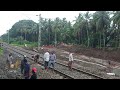 attili to relangi electrification works update on 26 07 2022 bhimavaram to nidadavolu journey