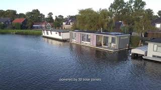 energy positive floating villa