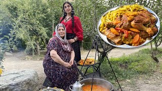 Classic Persian dish: Barberry Saffron Rice with Chicken recipe!