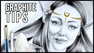 Tips and Methods for Shading Graphite - Portrait Walk-Through