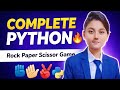 Rock Paper Scissors Game Using Python 😎 | Beginner Python Project