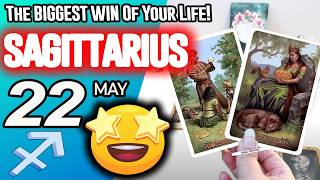 Sagittarius ♐IT’S COMING! 👀The BIGGEST WIN Of Your Life!💰🆙 horoscope for today MAY 22 2026 ♐ tarot
