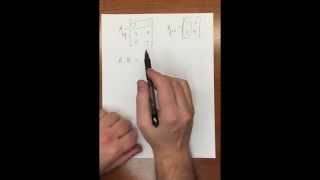 Math 1314 Video #2 - Matrix Multiplication