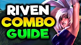 How to Riven Combo (Riven Animation Cancel Guide) - Riven Guide S12