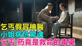 民間故事：乞丐假冒神醫，小姐病危驚魂，乞丐：葯竟是救命的毒藥