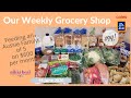 $94 Grocery Haul |Australian Family | Aldi & Coles Supermarkets | June 15 2020