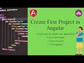 How to create first Angular application | First Angular Project