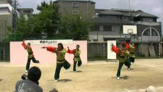 京都さくらよさこい2011　二日目　峰山よさこい連「空」～KUH～