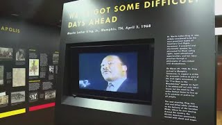 Downtown Indy exhibit honors MLK on Martin Luther King Jr. Day