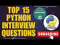 Top 15 Python for DevOps Interview Questions and Answers | DevOps interview prep | Python prep