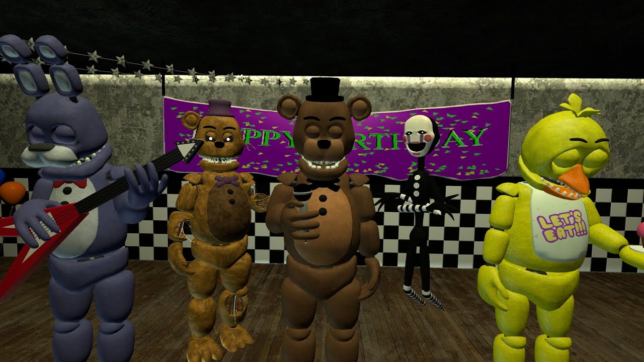 Sfm Fnaf Replacements Youtube