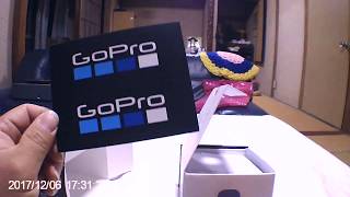 人生初のゴープロ！！　Gopro hero6 Black　無言で　開封レビュー