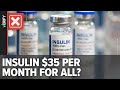 Insulin price is not capped at $35 per month for everyone