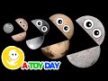 Hungry DWARF Planets 🪐🌎☄️ | Planet SIZES for BABY | Funny Planet comparison for kids | Planets sizes