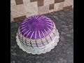 Fresh Cream Cake Decoration Blueberry Cake Decoration Easy Design#shorts