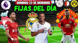 ⚽ Pronósticos Deportivos HOY Domingo 22 de Diciembre ✅ Pronosticos Futbol Apuestas Deportivas Hoy