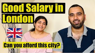 Good Salary in London | Average income for a comfortable life | Cost of living in London, UK 2023