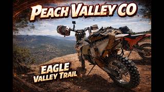 Dirt Biking in Peach Valley Colorado | Eagle Valley Trail