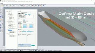 SEANAPTIC for Rhino - Parametric Ship Design basics