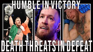 HUMBLE IN VICTORY, DEATH THREATS IN DEFEAT: THE RISE AND FALL OF CONOR MCGREGOR