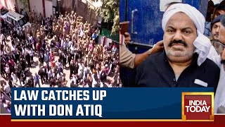 Don Atiq Being Produced In Court | Court To Seal Atiq Ahmed's Fate In Umesh Pal Case