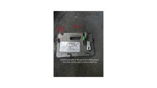 Disable convertible top beep of Mitsubishi Eclipse Spyder 2008